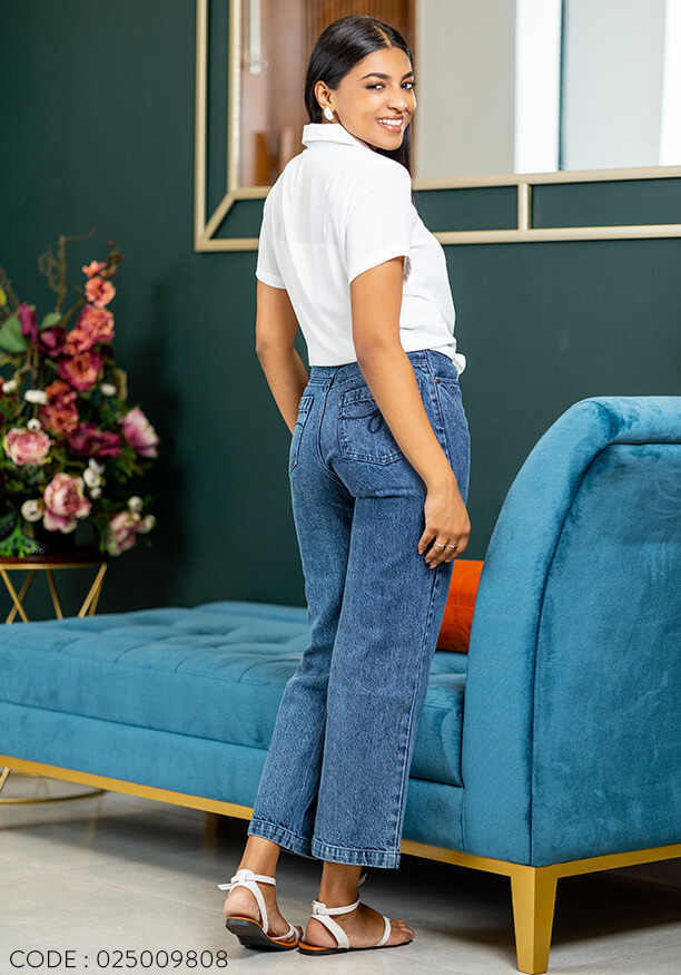 SALMA FRONT KNOT BLOUSE